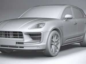 Porsche Macan GTS 2022 3D Model