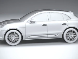 Porsche Macan GTS 2022 3D Model