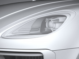 Porsche Macan GTS 2022 3D 모델