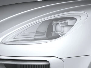 Porsche Macan GTS 2022 3D Model