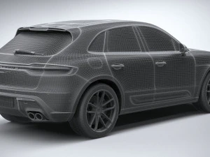 Porsche Macan GTS 2022 3D Model