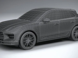 Porsche Macan GTS 2022 3D Model