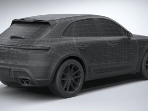 Porsche Macan GTS 2022 3D Model