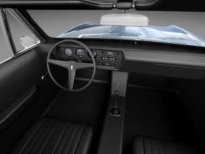 Pontiac GTO 1966 Convertible 3D 모델