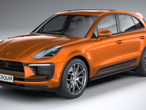 Porsche Macan S 2022 3D 模型