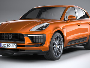 Porsche Macan S 2022 3D 模型