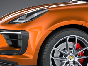 Porsche Macan S 2022 3D 模型