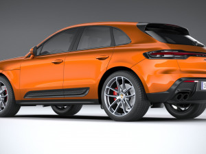 Porsche Macan S 2022 3D 模型
