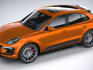 Porsche Macan S 2022 3D 模型