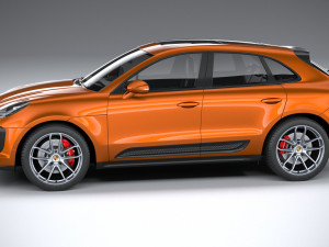 Porsche Macan S 2022 3D 模型