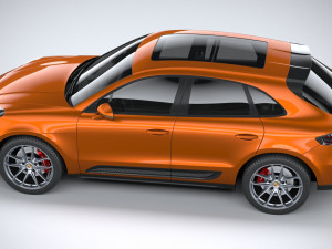 Porsche Macan S 2022 3D 模型