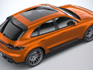 Porsche Macan S 2022 3D 模型