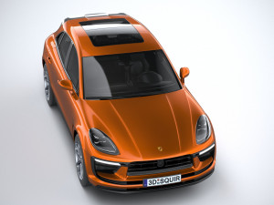 Porsche Macan S 2022 3D 模型