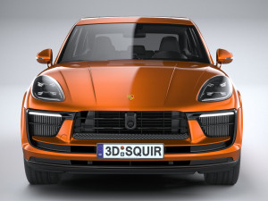 Porsche Macan S 2022 3D 模型