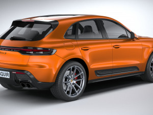 Porsche Macan S 2022 3D 模型