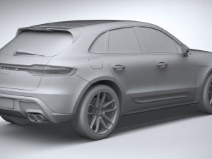 Porsche Macan S 2022 3D 模型