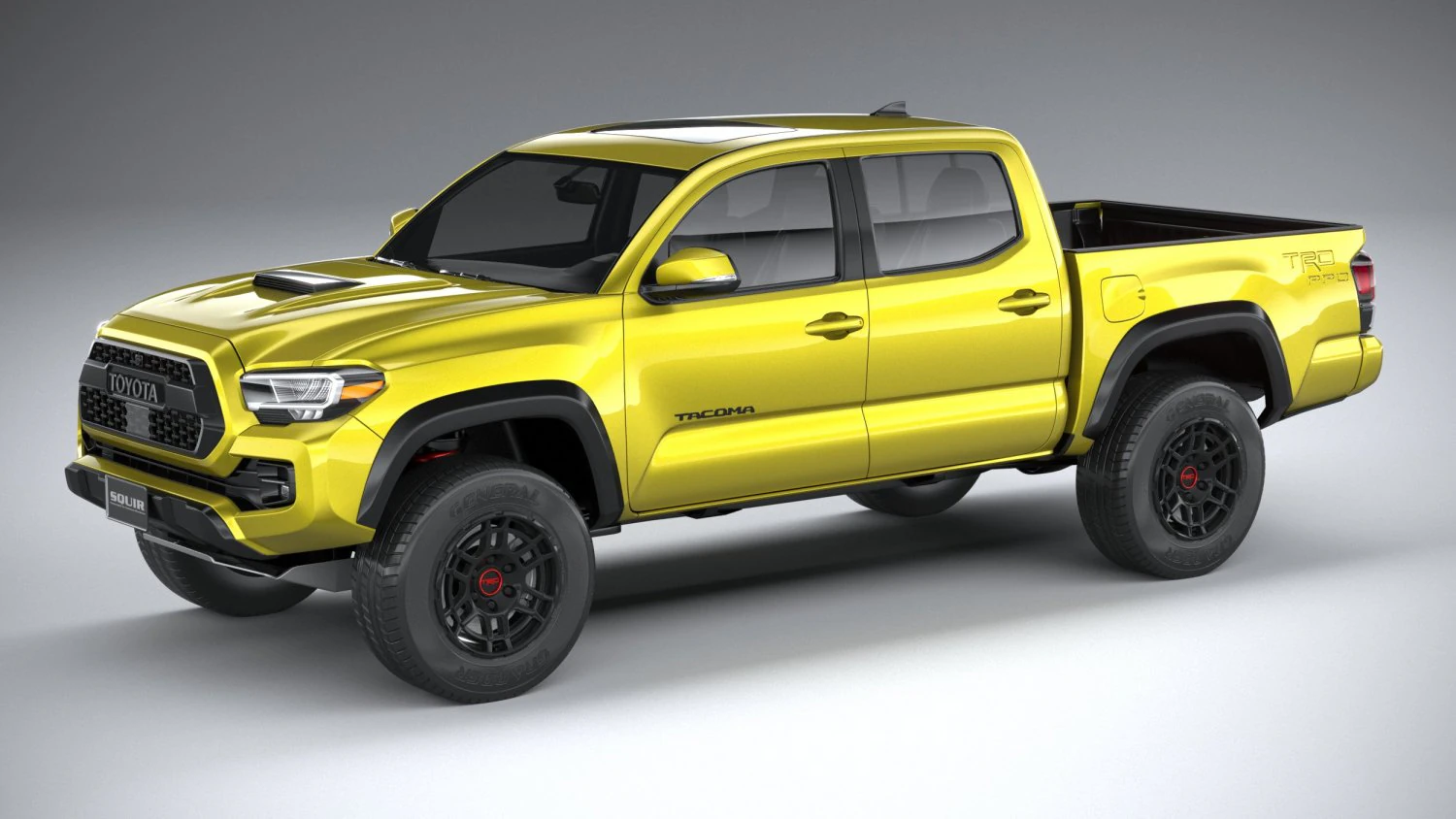 Toyota Tacoma TRD Pro 2022 Modelo 3D .c4d .max .obj .3ds .fbx .stl .blend 