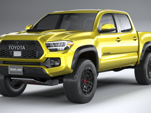 Toyota Tacoma TRD Pro 2022 3D Model
