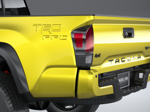 Toyota Tacoma TRD Pro 2022 3D Model