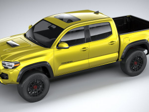 Toyota Tacoma TRD Pro 2022 3D Model