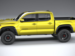 Toyota Tacoma TRD Pro 2022 3D Model