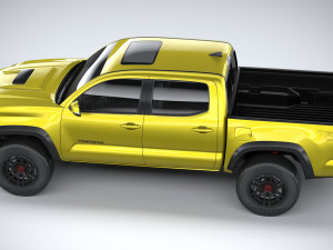 Toyota Tacoma TRD Pro 2022 3D Model