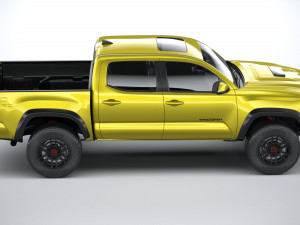 Toyota Tacoma TRD Pro 2022 3D Model