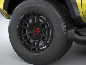Toyota Tacoma TRD Pro 2022 3D Model
