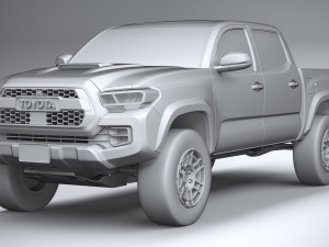 Toyota Tacoma TRD Pro 2022 3D Model