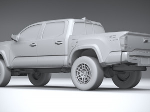 Toyota Tacoma TRD Pro 2022 3D Model