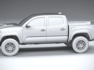 Toyota Tacoma TRD Pro 2022 Modelo 3D