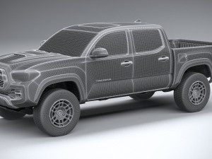 Toyota Tacoma TRD Pro 2022 3D Model