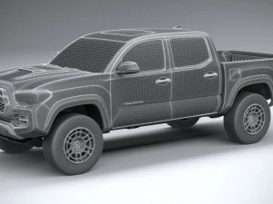 Toyota Tacoma TRD Pro 2022 Modelo 3D