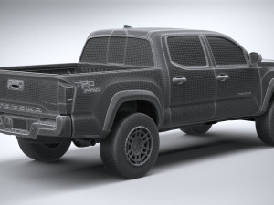 Toyota Tacoma TRD Pro 2022 3D Model