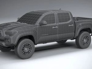 Toyota Tacoma TRD Pro 2022 Modelo 3D