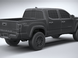 Toyota Tacoma TRD Pro 2022 3D Model