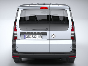 Volkswagen Caddy 2022 Model 3D