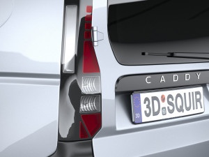 Volkswagen Caddy 2022 Model 3D