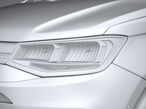 Volkswagen Caddy 2022 Model 3D