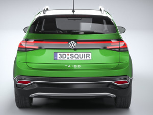 Volkswagen Taigo 2022 Model 3D