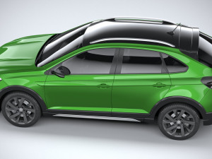 Volkswagen Taigo 2022 Model 3D