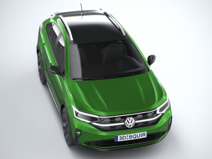 Volkswagen Taigo 2022 Model 3D