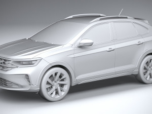 Volkswagen Taigo 2022 Model 3D