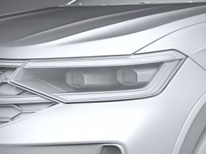 Volkswagen Taigo 2022 Model 3D