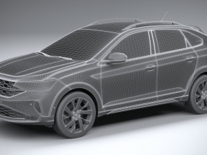 Volkswagen Taigo 2022 Model 3D