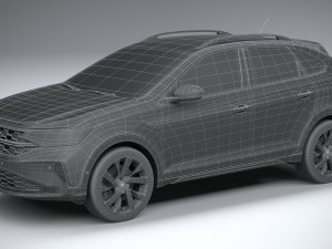 Volkswagen Taigo 2022 Model 3D