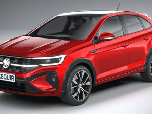 Volkswagen Taigo R 2022 3D Model