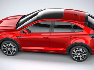 Volkswagen Taigo R 2022 3D Model