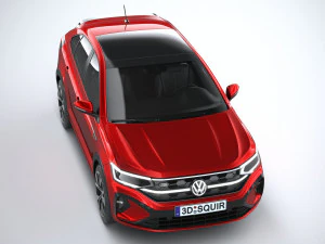 Volkswagen Taigo R 2022 3D Model