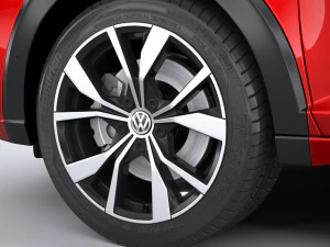 Volkswagen Taigo R 2022 3D Model